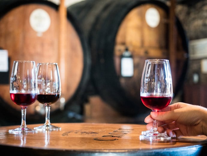 Port Tasting with Mike France